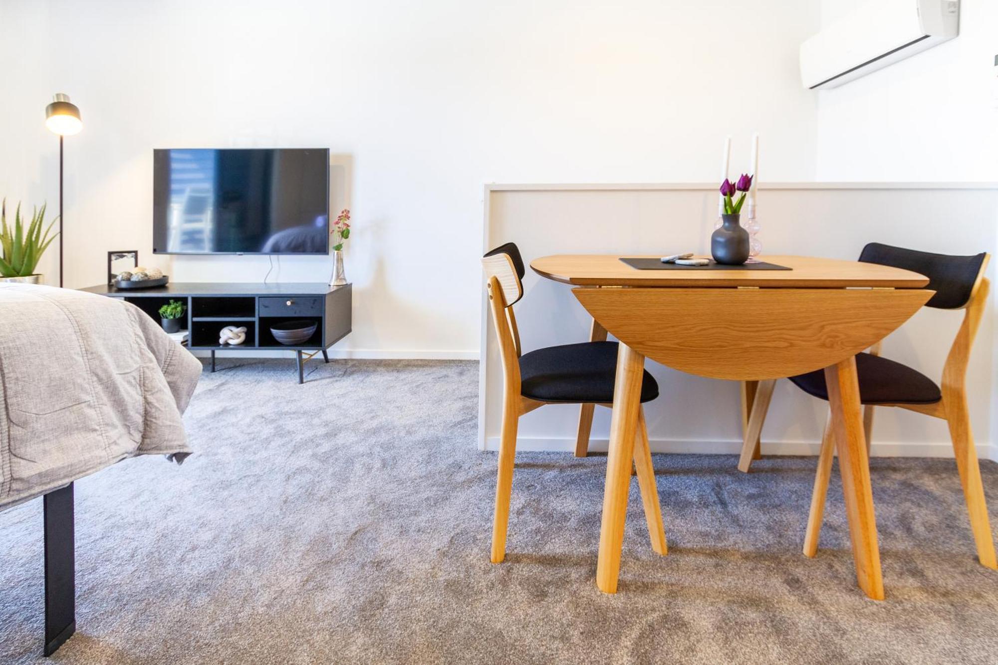 Central City Charm: Pet-Friendly Studio ไครสต์เชิร์ช ภายนอก รูปภาพ